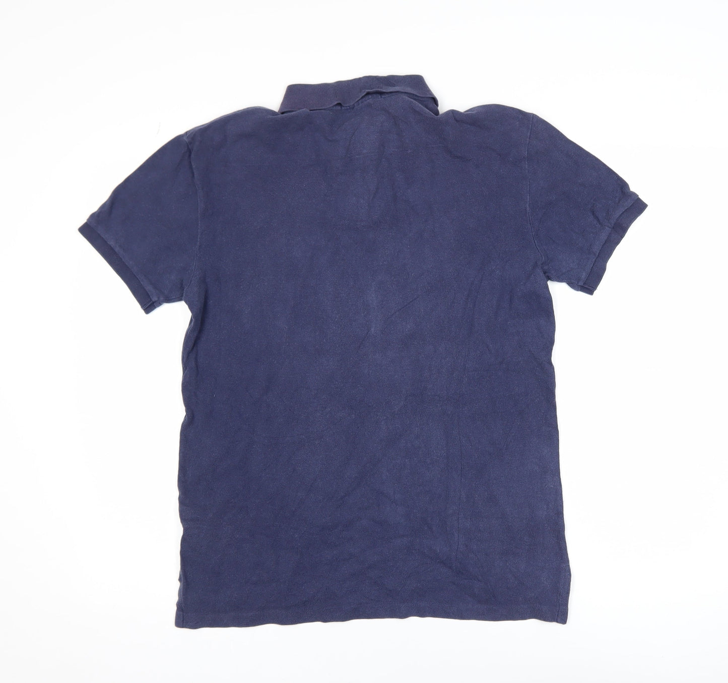 Ralph Lauren Men's Blue Slim Fit Polo Shirt Size M