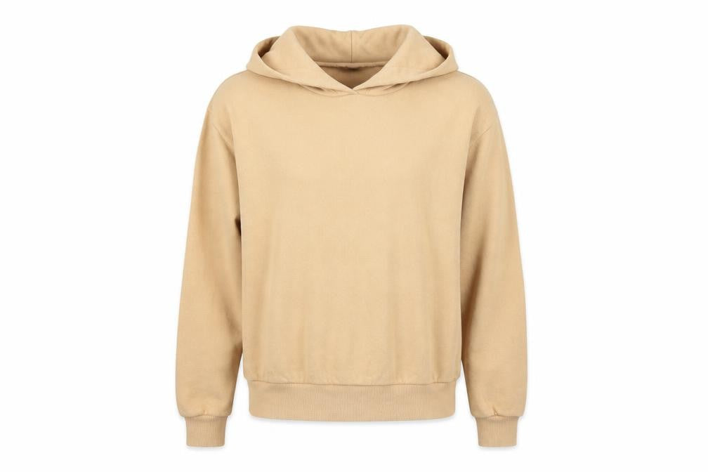 Pull&Bear Women’s Beige Pullover Hoodie Size 8 Casual Style