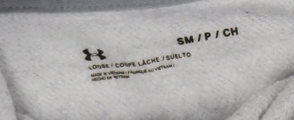 Under Armour Men's Grey Hooded Full Zip Training Jacket Size S
