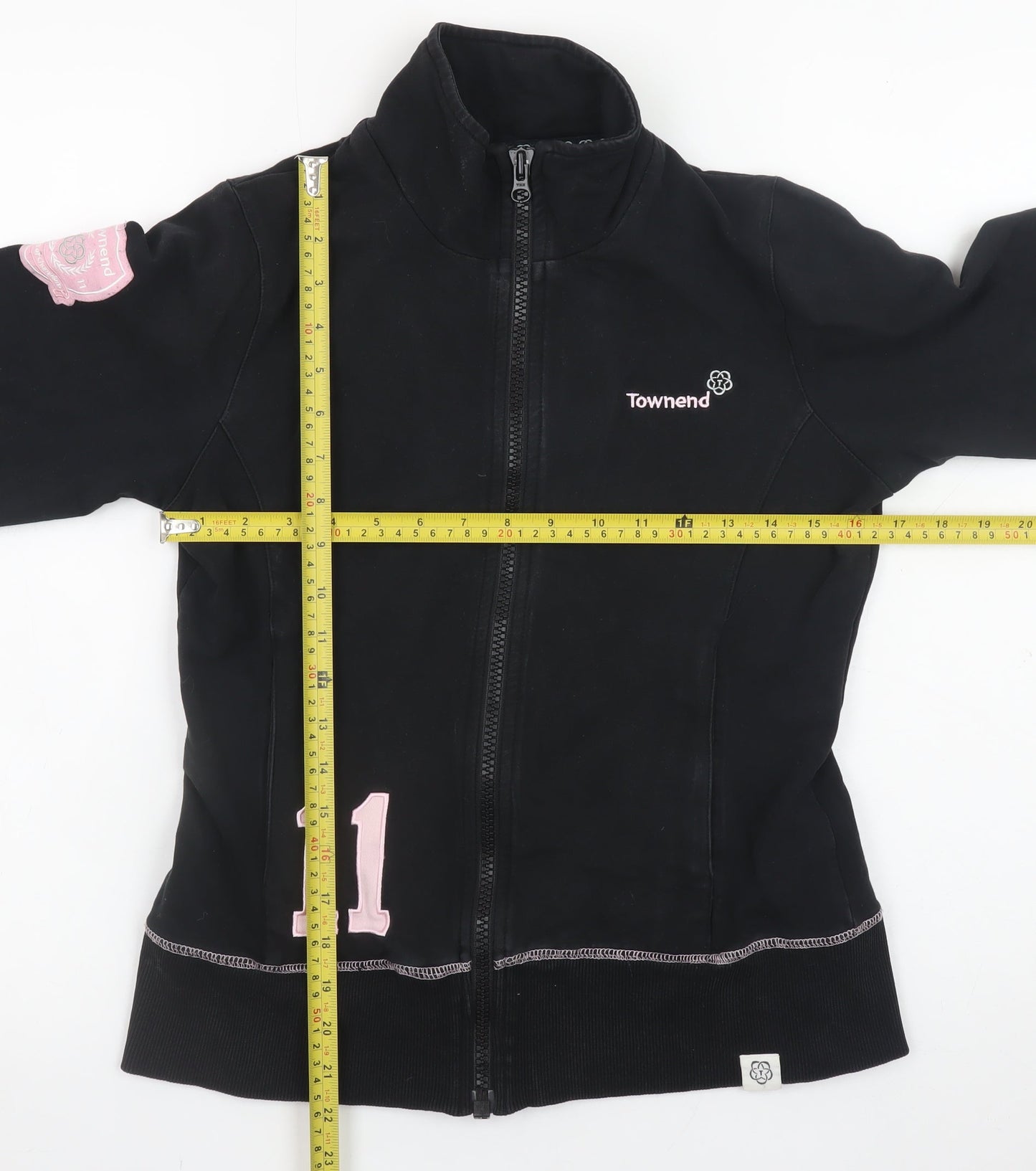 Townend Women’s Black Softshell Jacket Size 10 Equestrian Style