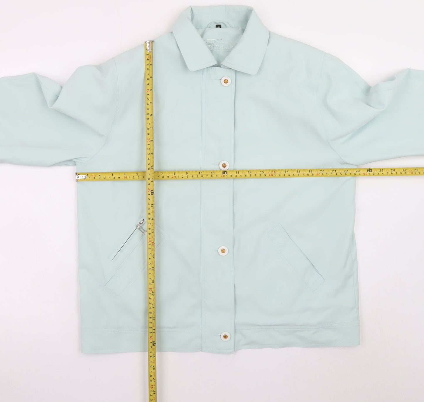 Finesse Women’s Blue Size 16 Polyester Casual Jacket