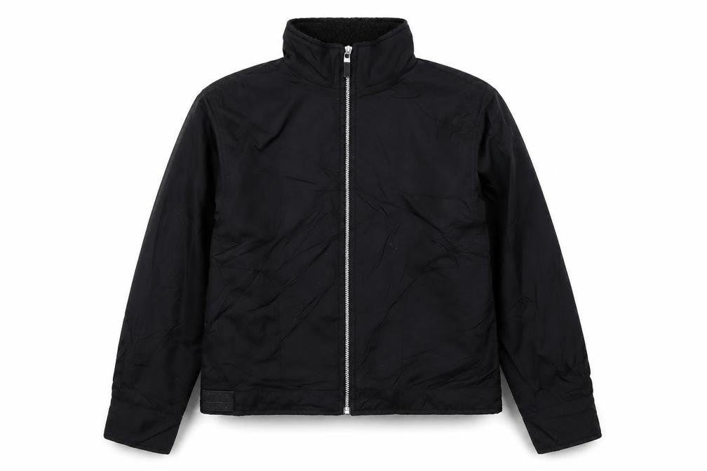 ELLE Sports Women's Black L Full Zip Lined Polyester Jacket