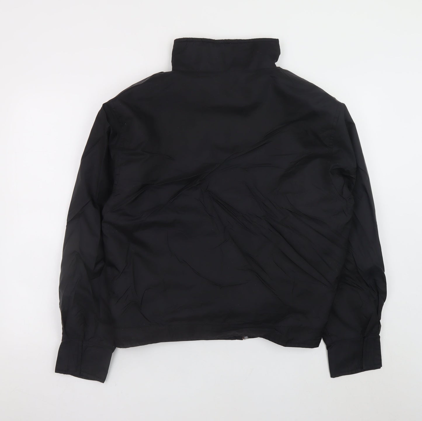 ELLE Sports Women's Black L Full Zip Lined Polyester Jacket