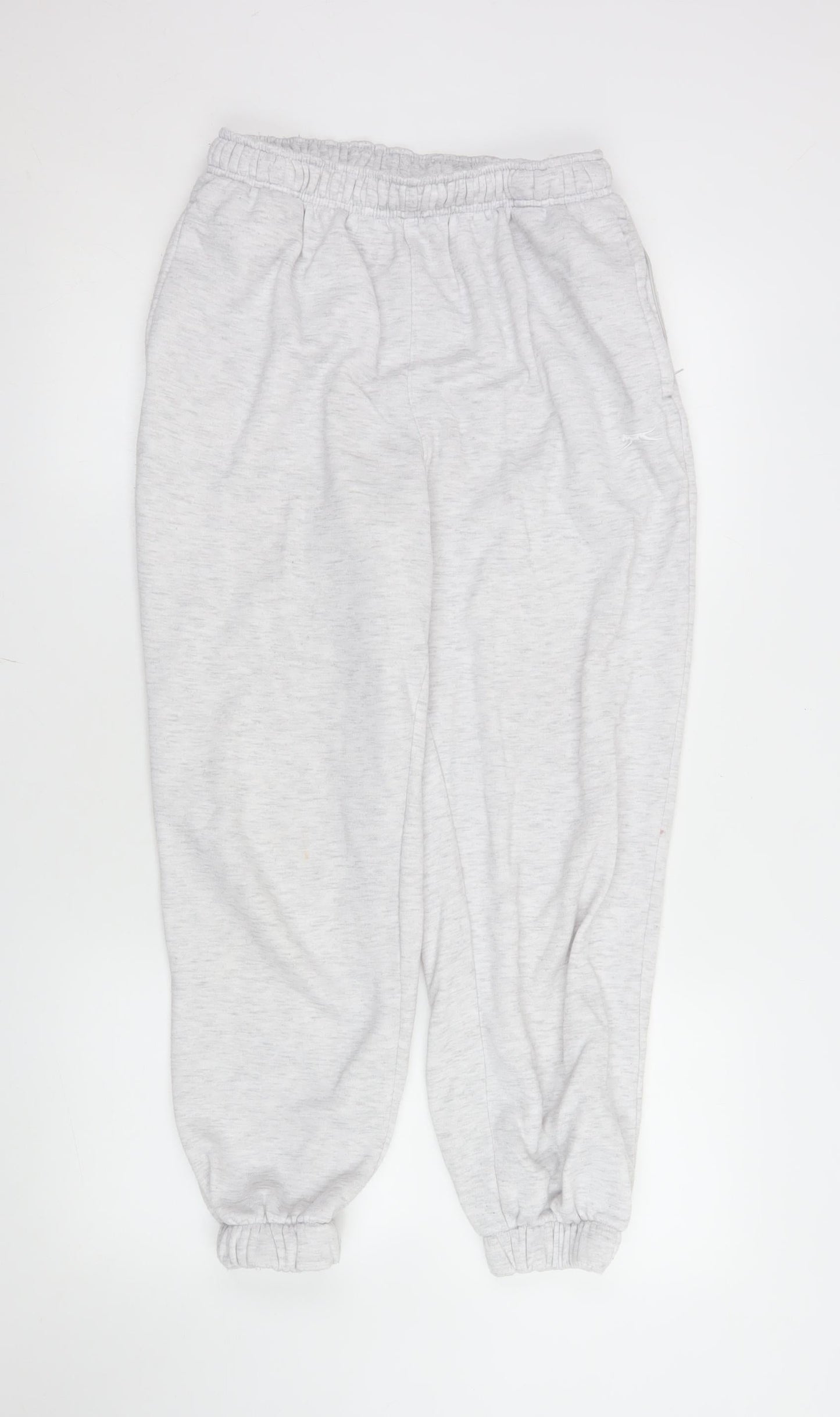 Slazenger Womens Grey Jogger Sweatpants Size 10 Elastic Waist Activewear