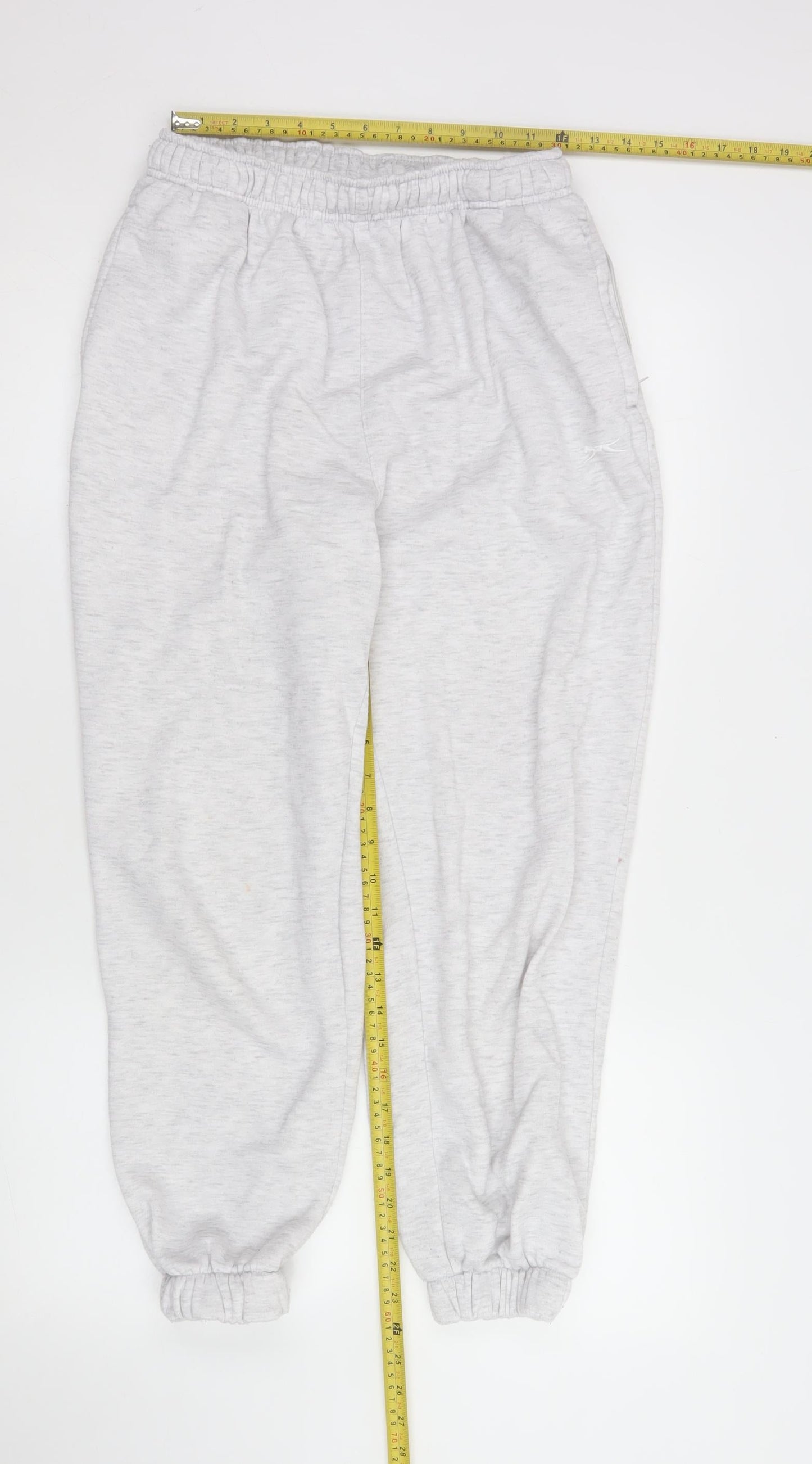 Slazenger Womens Grey Jogger Sweatpants Size 10 Elastic Waist Activewear