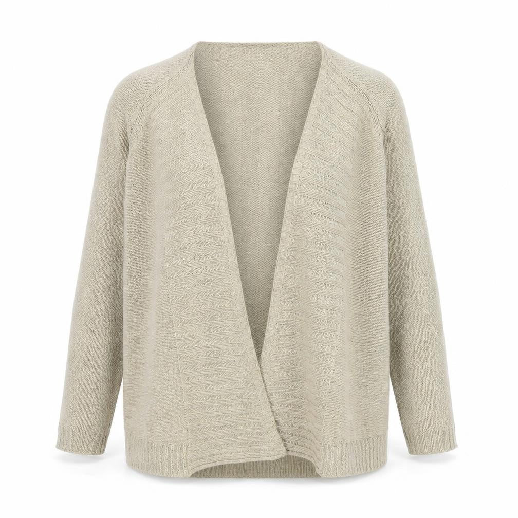 Marks & Spencer Per Una Women’s Beige Size 8 Open Knit Cardigan