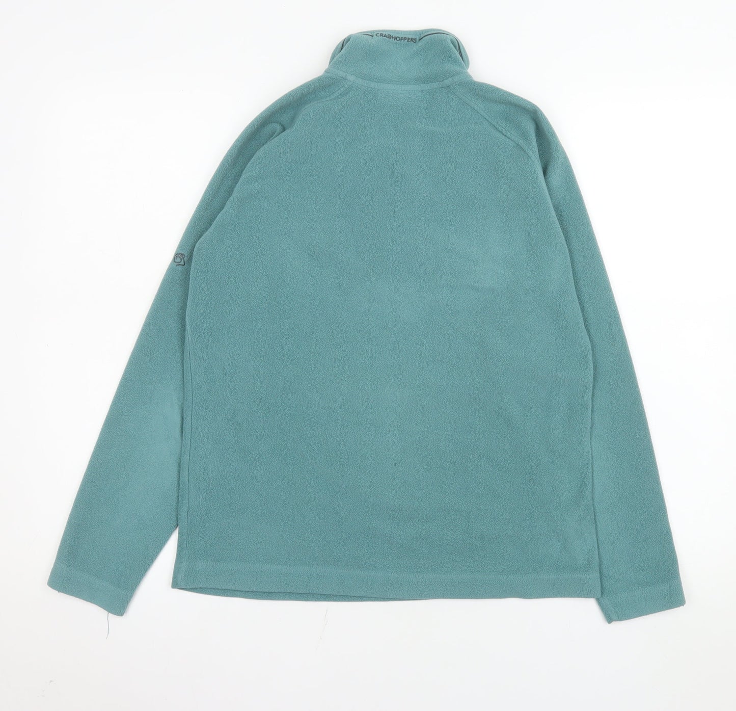 Craghoppers Women's Blue Fleece 1/2 Zip Pullover Sweatshirt UK 10