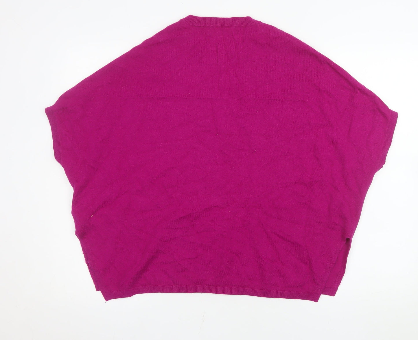 Ted Baker Women’s Purple Wool Blend Relaxed Fit Jumper Size 10