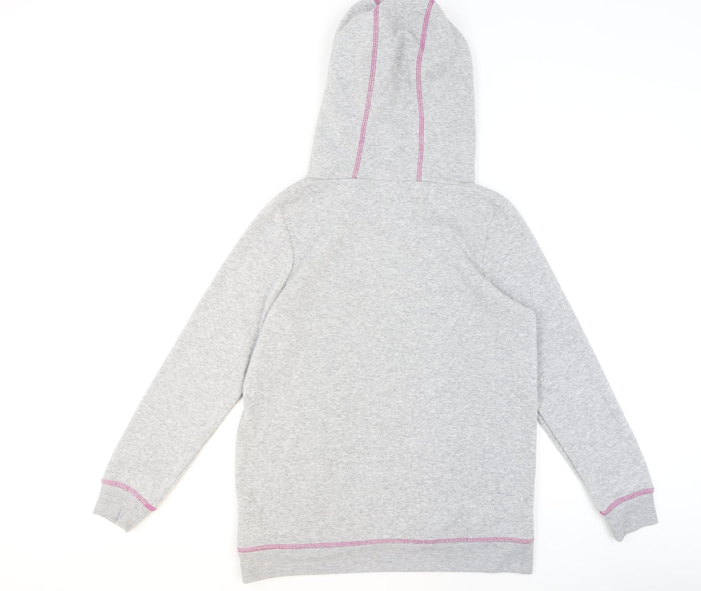 Lipsy London Women's Grey Hooded Pullover Sweatshirt Size M