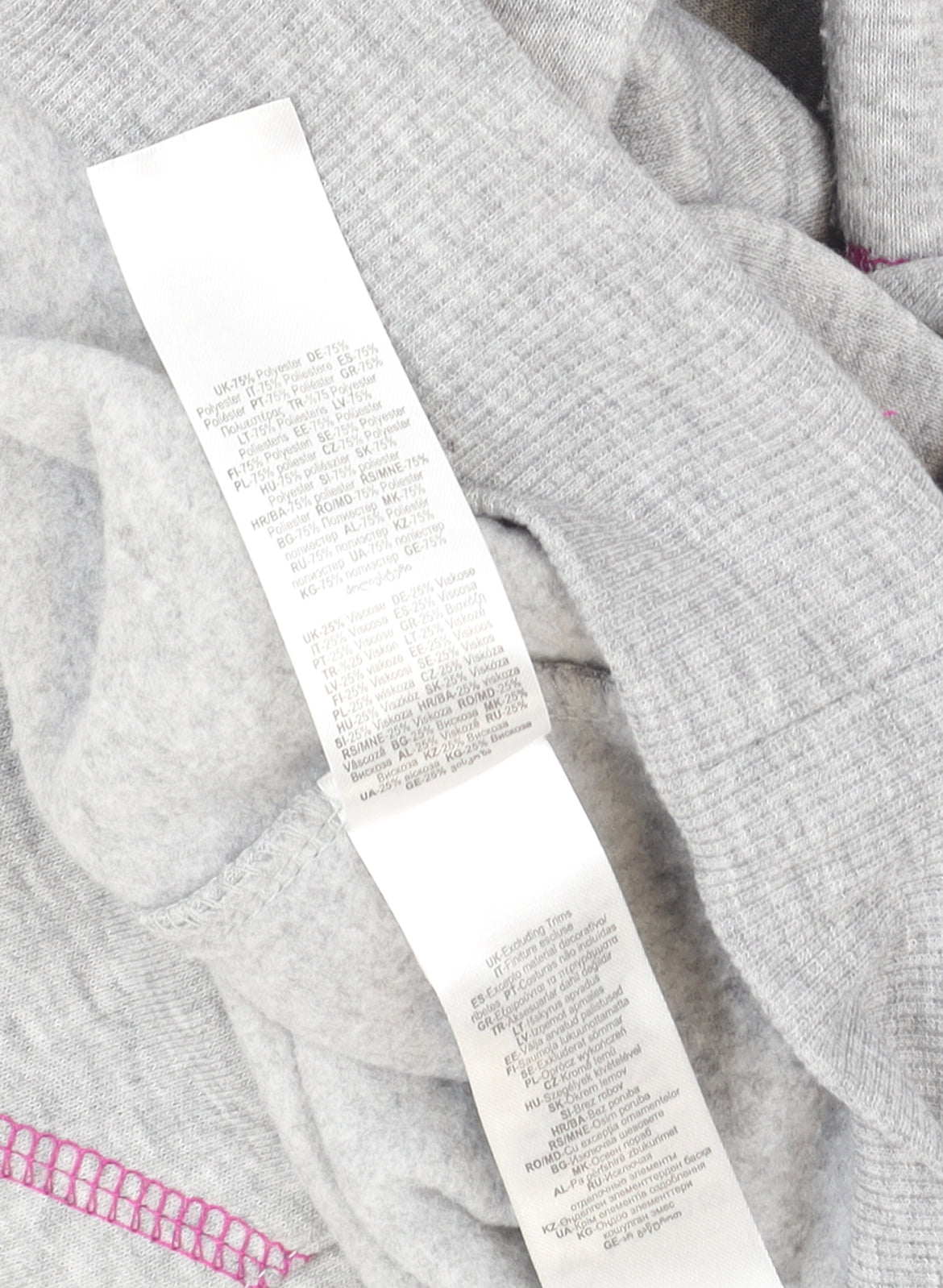 Lipsy London Women's Grey Hooded Pullover Sweatshirt Size M