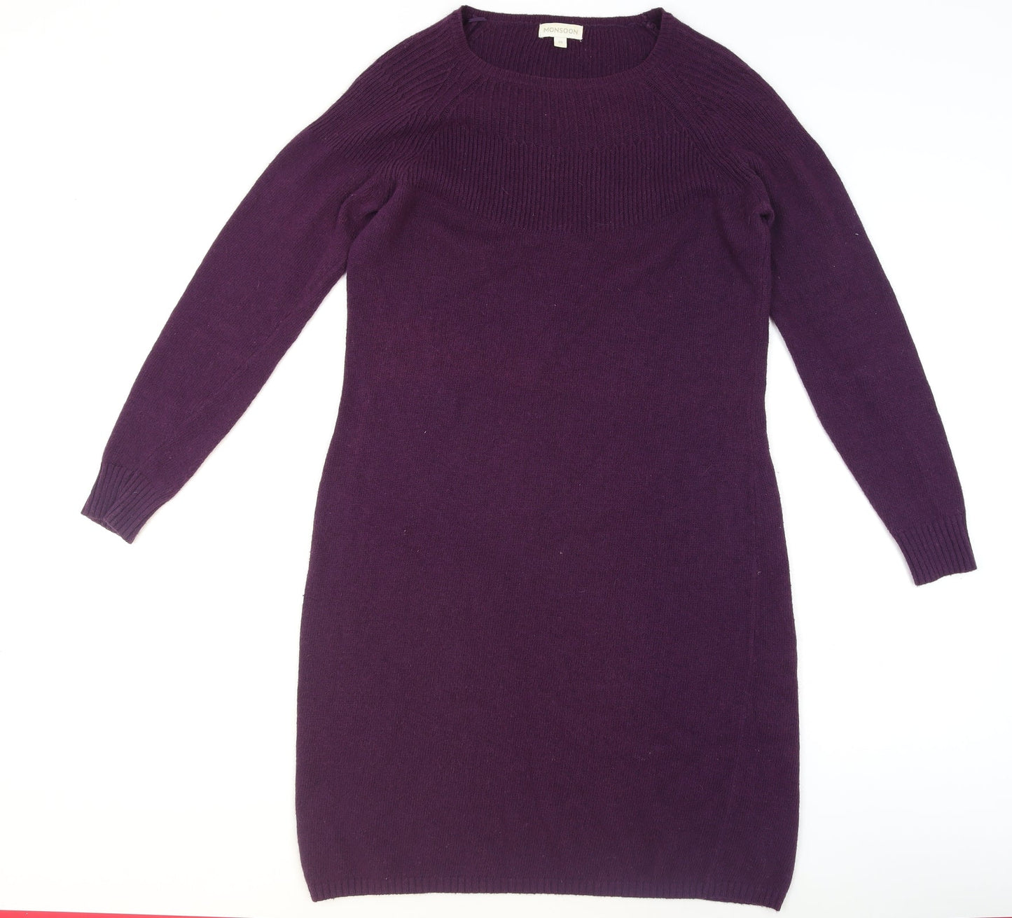 Monsoon Women’s Purple Long Sleeve Pullover Knit Jumper M