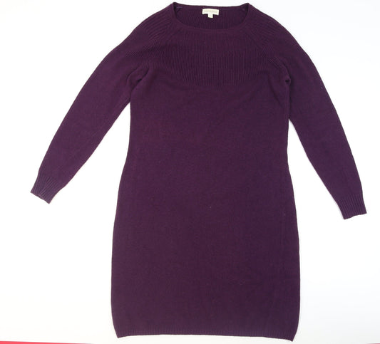 Monsoon Women’s Purple Long Sleeve Pullover Knit Jumper M