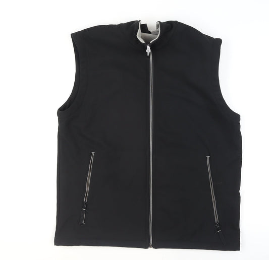 Regatta Professional Men's Black Softshell Lined Waistcoat L
