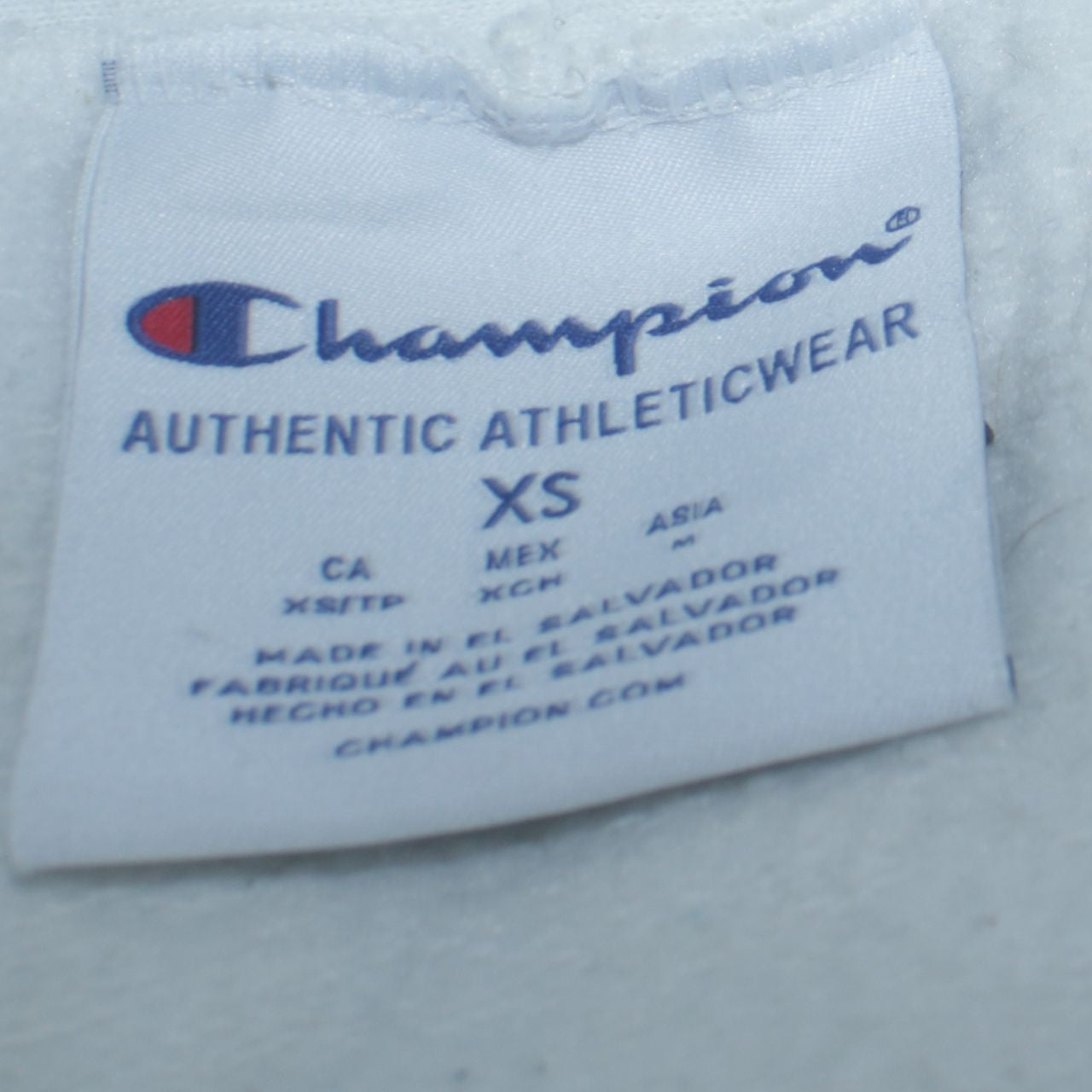 Champion Womens White UW-Whitewater Warhawks Pullover Hoodie XS