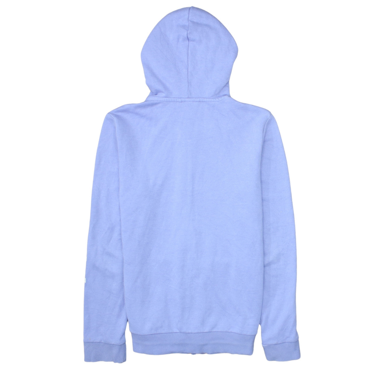 Adidas Womens Lilac Full Zip Hoodie XS 4-6 Cotton Blend Casual