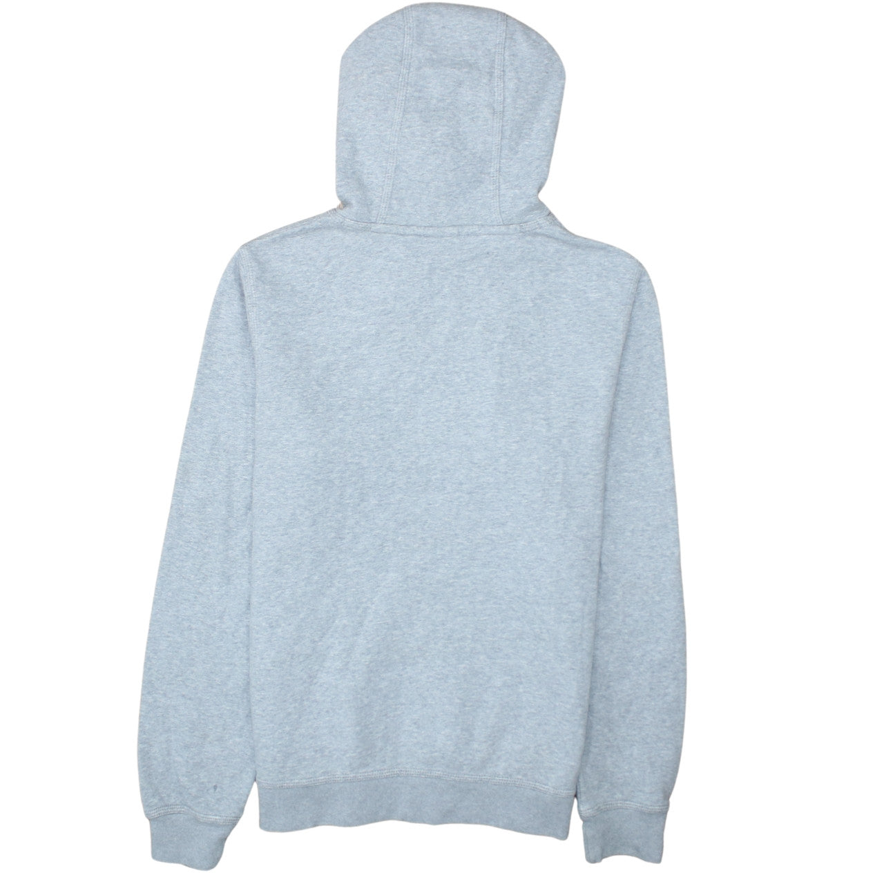 Nike Men's Grey Pullover Hoodie Medium Cotton Blend Sweatshirt