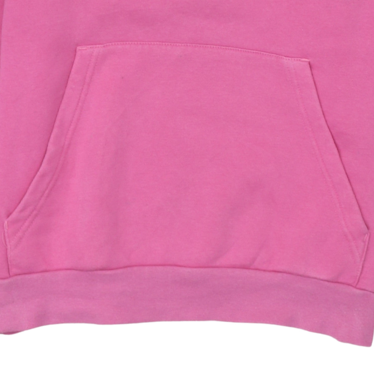Adidas Girls Pink Pullover Hoodie 12-13 Years Logo Long Sleeve Fleece