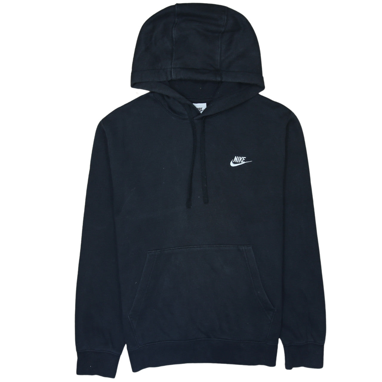 Nike Men’s Black Pullover Hoodie Small Fleece Regular Fit