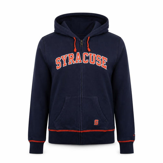 Nike Women's Navy Syracuse Full Zip Hoodie UK 8/10 Small