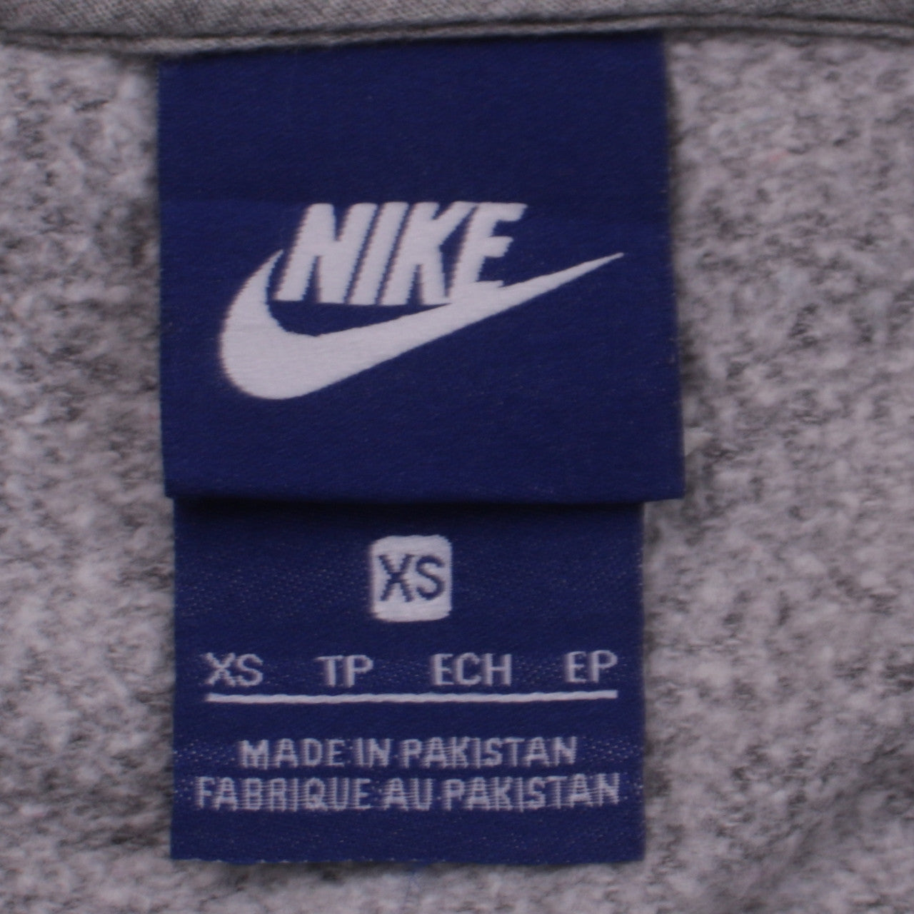 Nike Womens Charcoal Pullover Hoodie XS Relaxed Fit Casual Sweatshirt