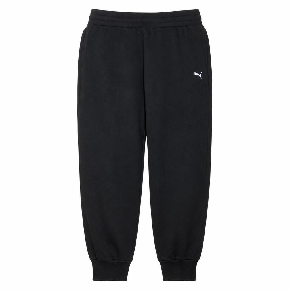 Puma Men's Black Fleece Jogger Sweatpants Size M