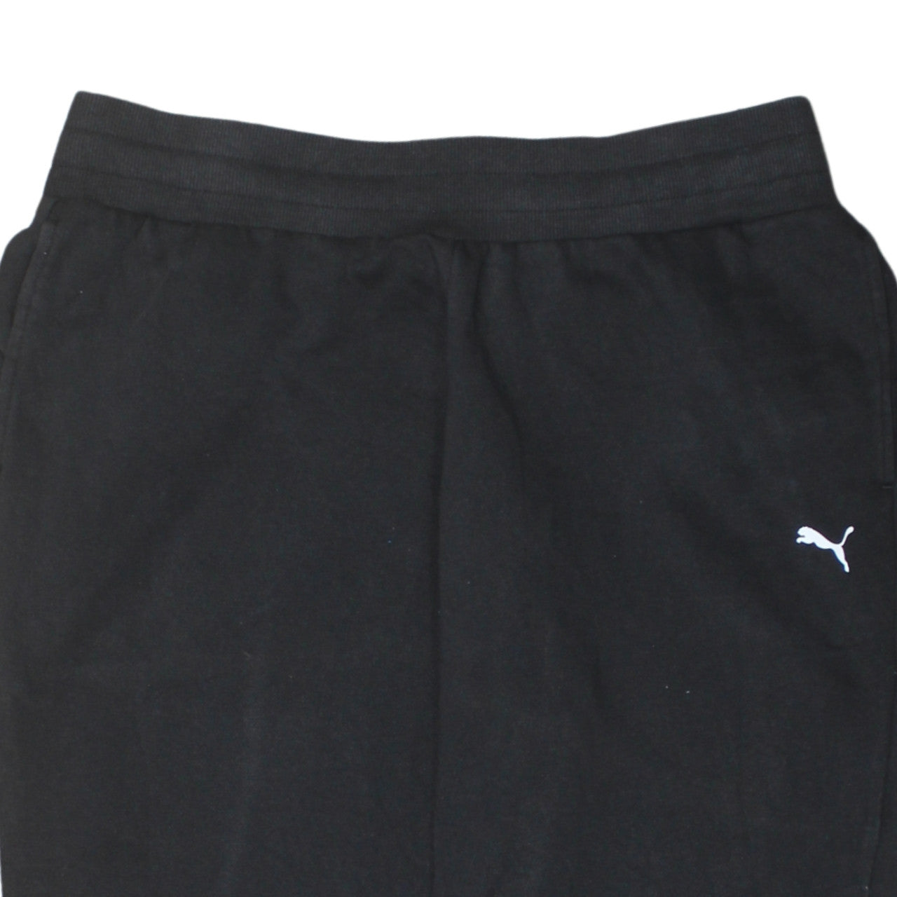 Puma Men's Black Fleece Jogger Sweatpants Size M