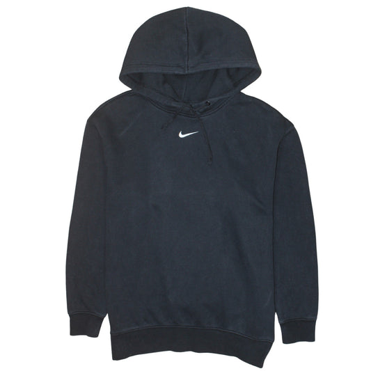 Nike Men's Black Pullover Hoodie Small Hooded Fleece Sweatshirt