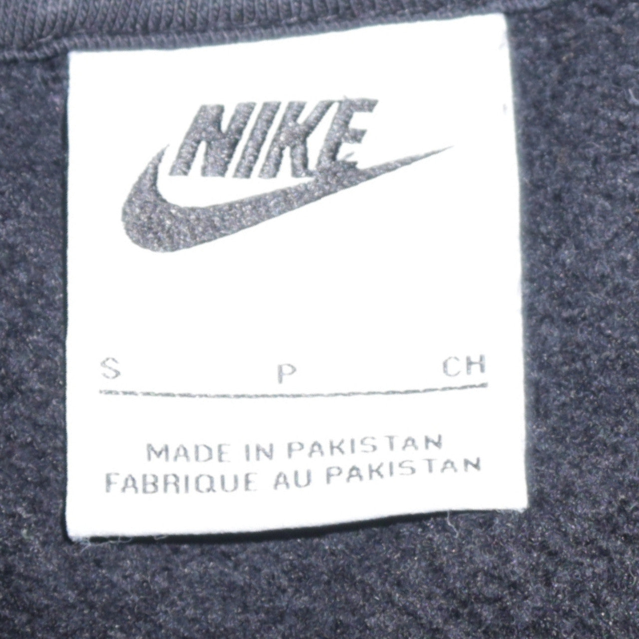 Nike Men's Black Pullover Hoodie Small Hooded Fleece Sweatshirt