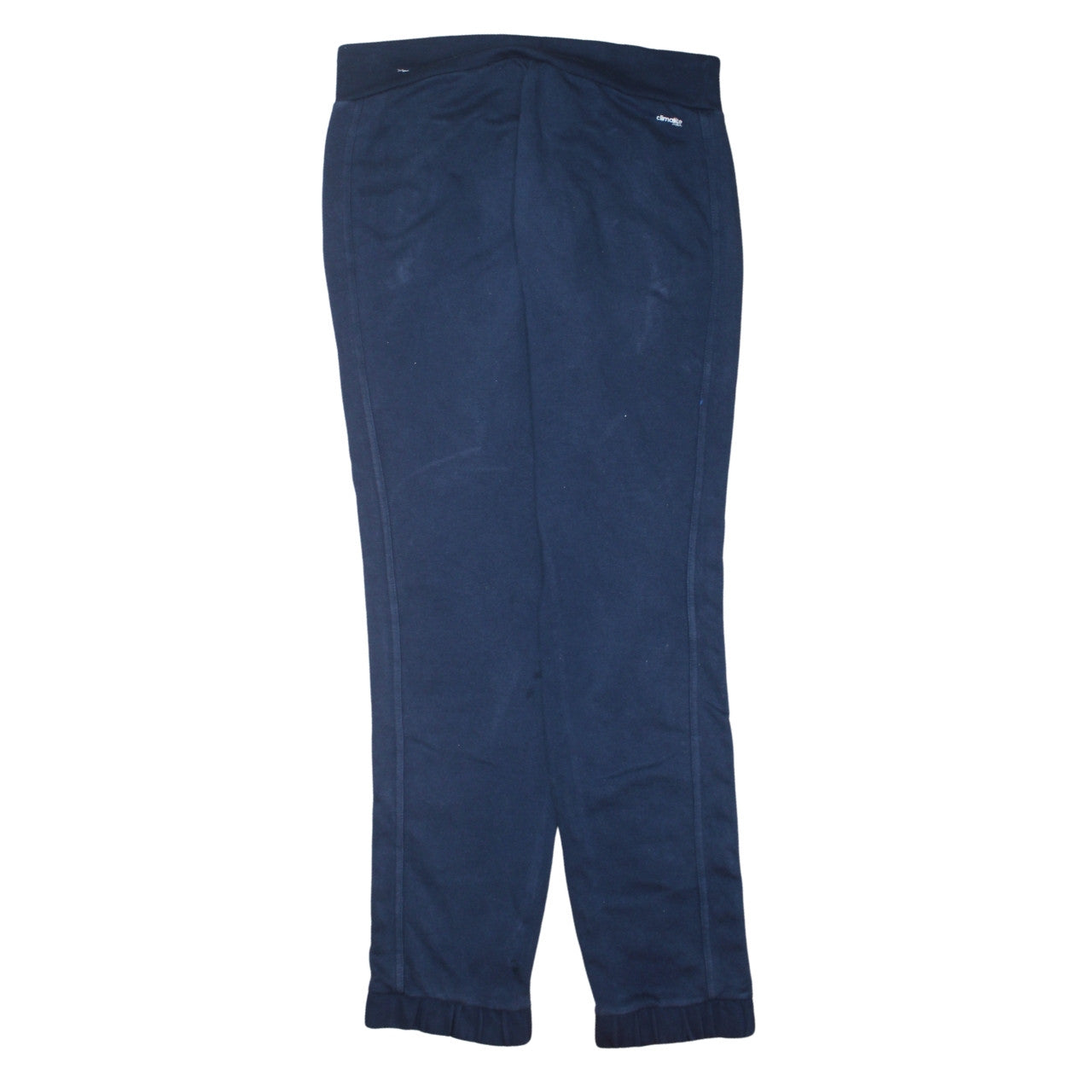 Adidas Women's Blue Track Pants S Regular Fit Sports Joggers