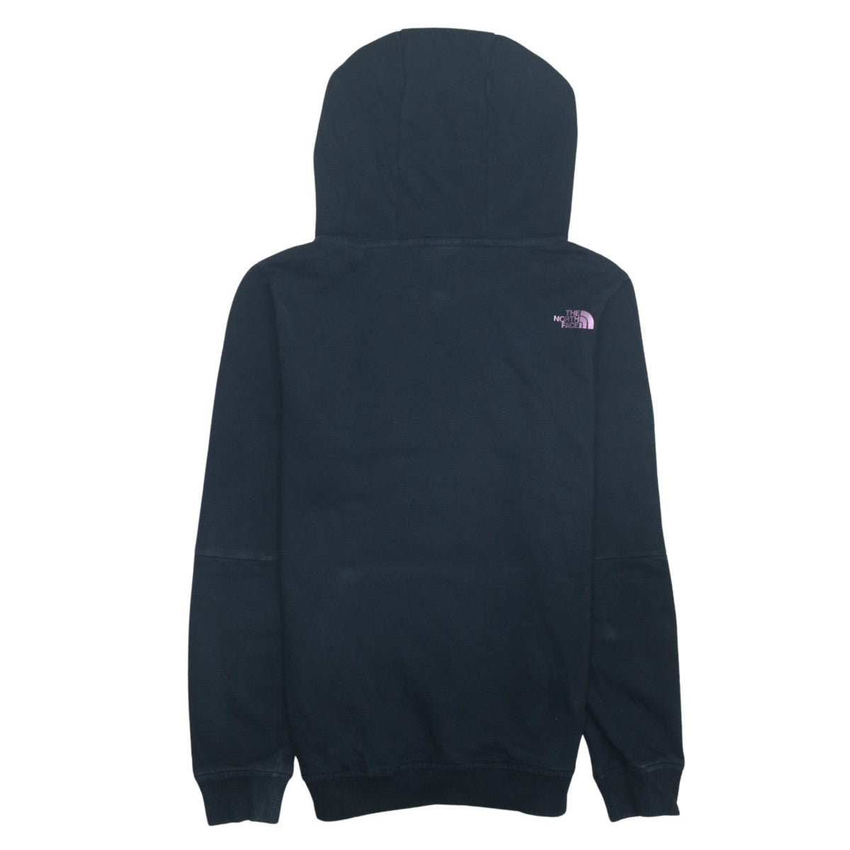 The North Face Boys Black Pullover Hoodie L Embroidered Logo Sweatshirt
