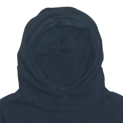 Additional view of The North Face boys’ black pullover hoodie l embroidered logo sweatshirt