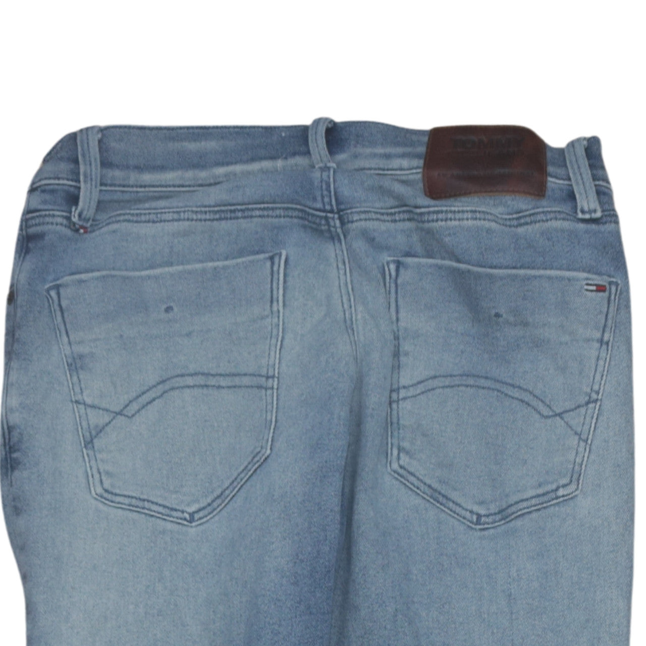 Tommy Jeans Men's Blue 30x32 Straight Fit Denim Jeans