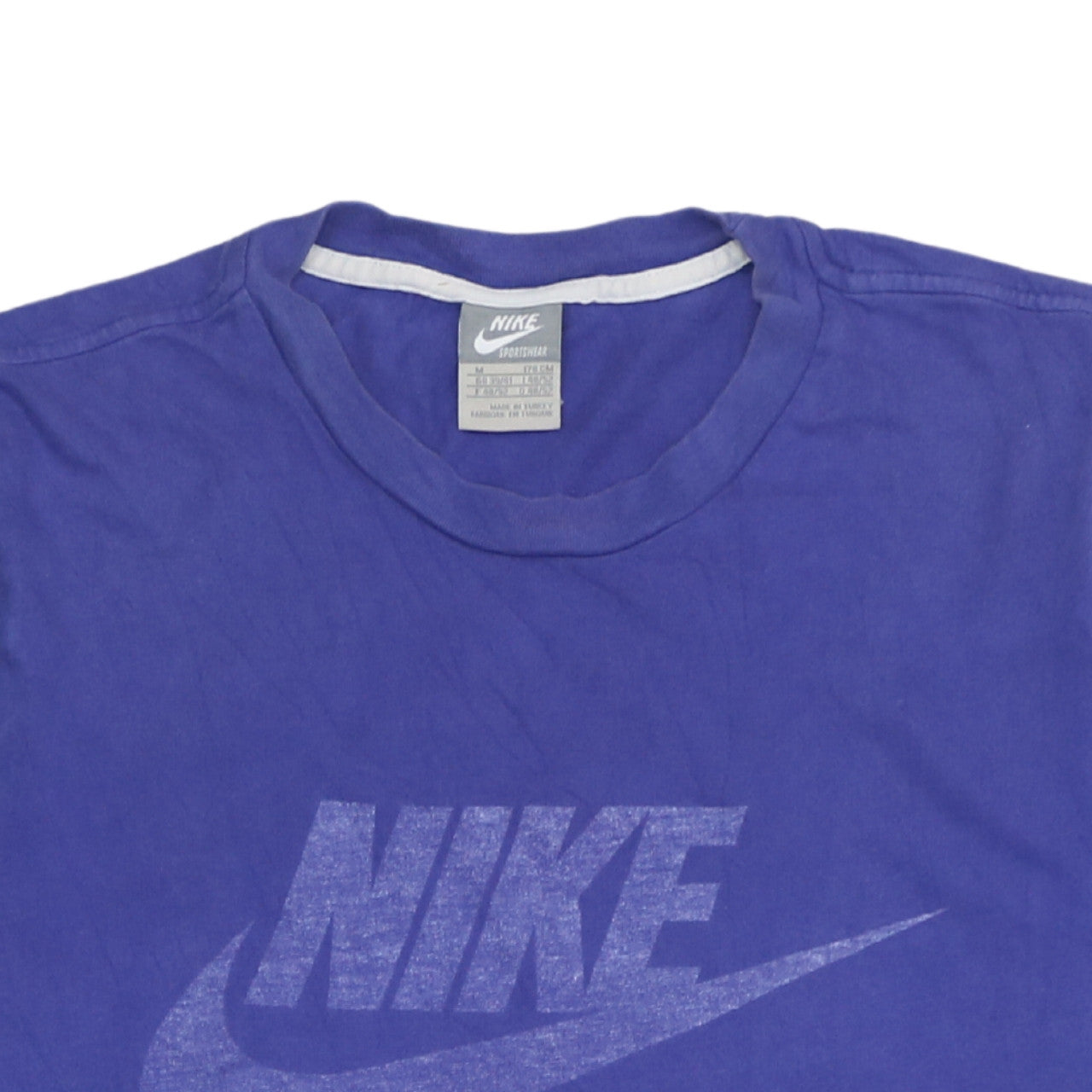 Nike Men's Blue Graphic Logo Sportswear T-Shirt Size M