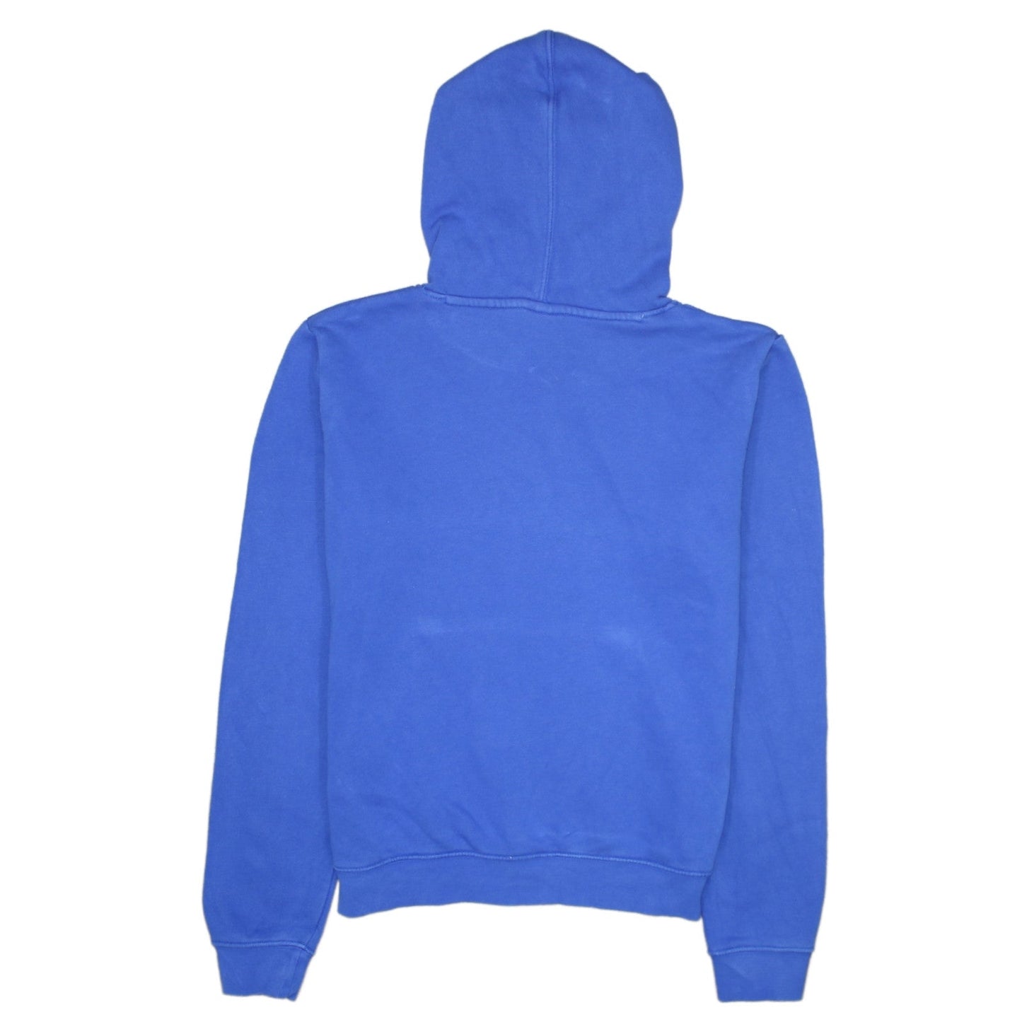 Nike Womens Blue Pullover Hoodie Small Cotton Blend Athletic Sweatshirt