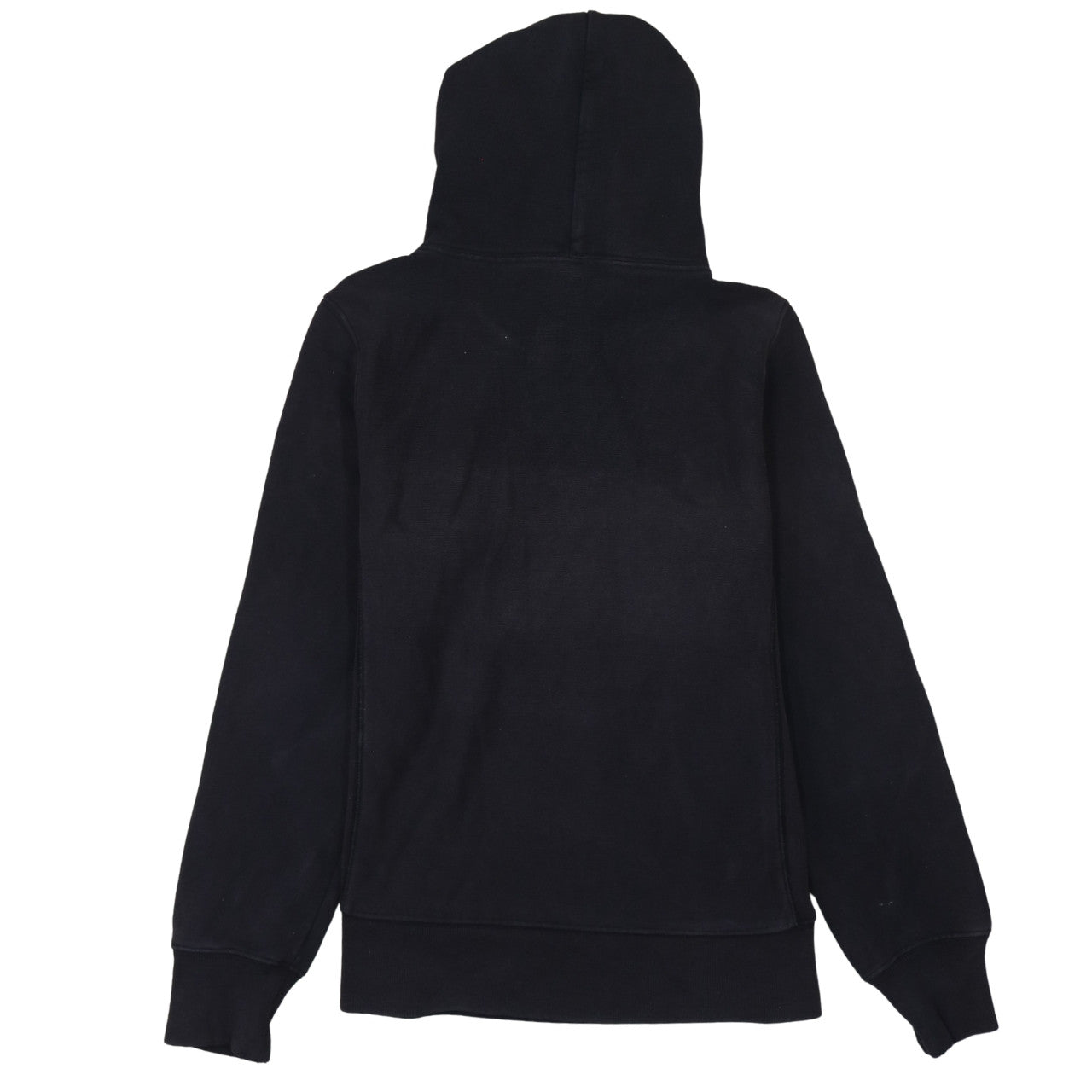 Champion Men's Black Pullover Hoodie Large Embroidered Logo Sweatshirt