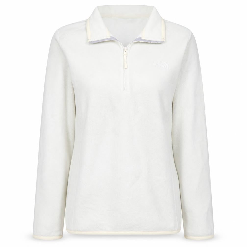 The North Face Womens White Fleece Pullover Sweatshirt Size L
