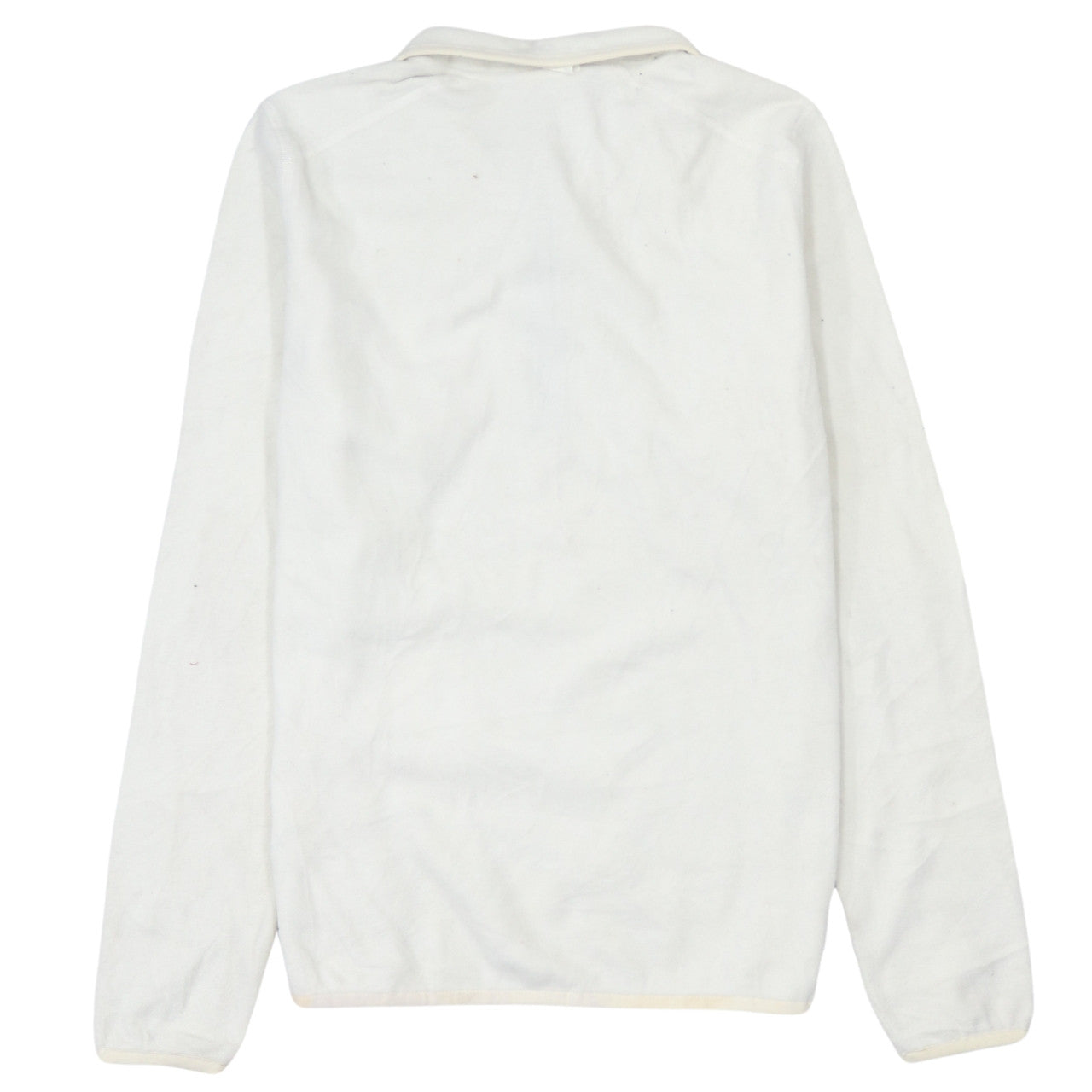 The North Face Womens White Fleece Pullover Sweatshirt Size L