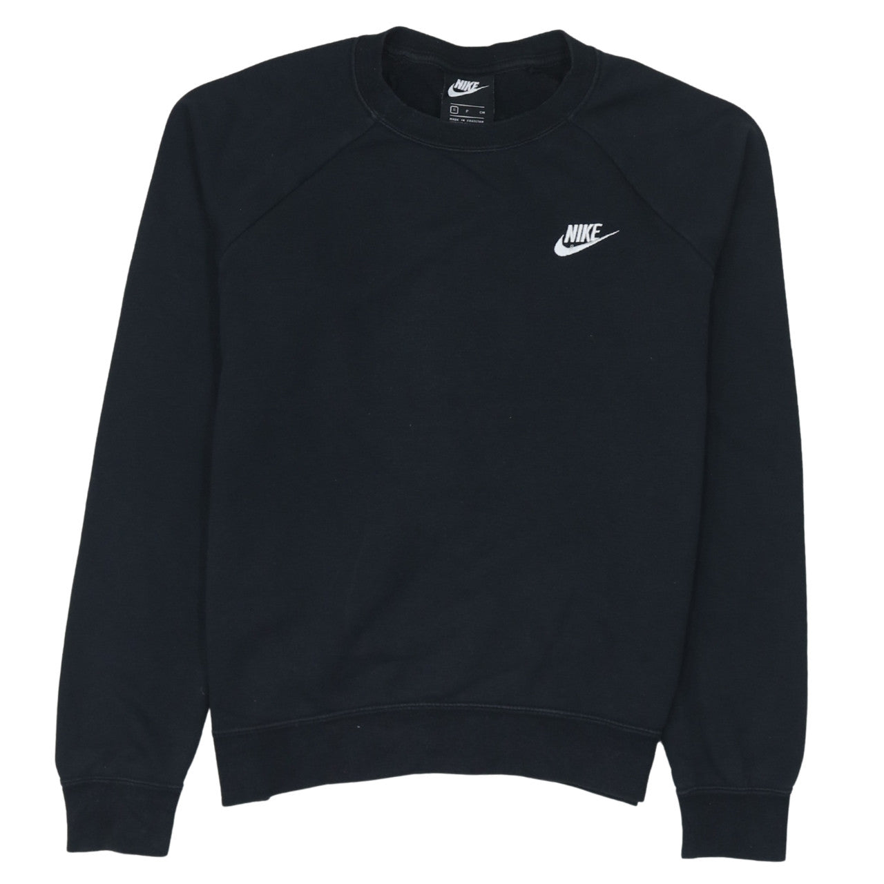 Nike Men's Black Pullover Crew Neck Sweatshirt Size S
