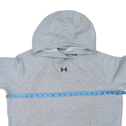 Under Armour Mens Grey XL Pullover Hoodie ColdGear Fleece