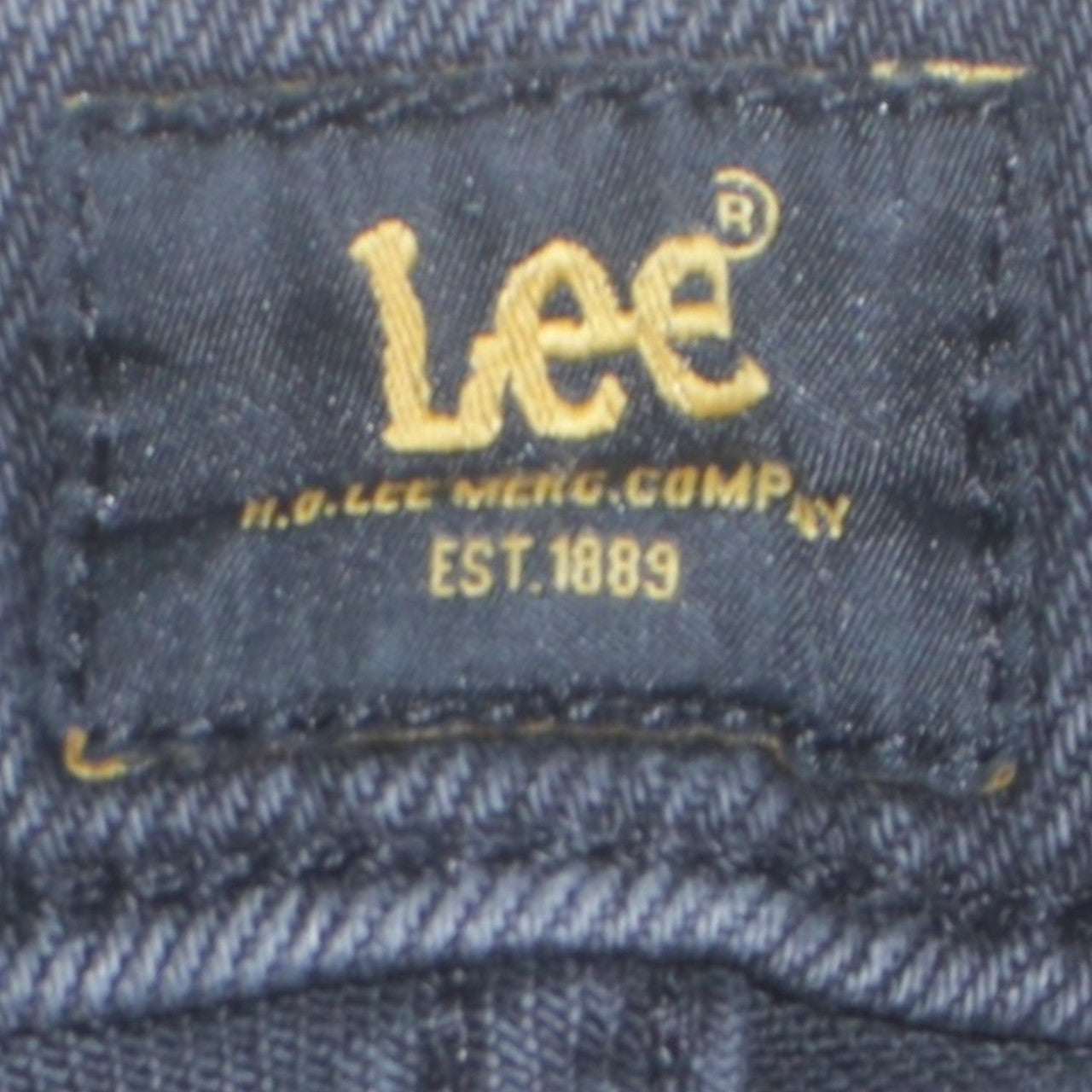 Lee Men's Blue Straight Leg Denim Jeans W28 L35 Regular Fit