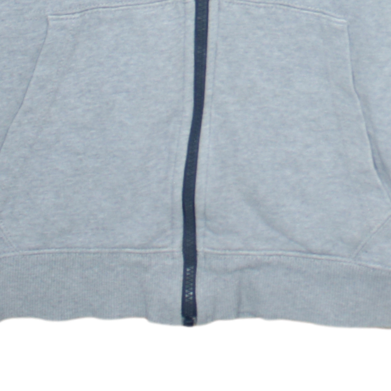 Tommy Jeans Men's Grey Full Zip Hoodie Sweatshirt Size L
