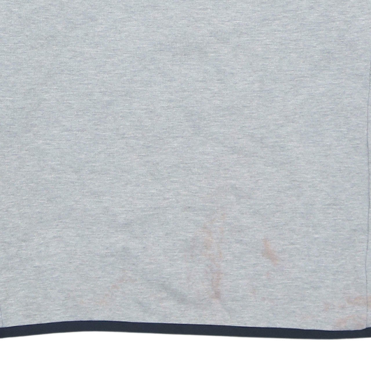 Nike Men's Grey Small Pullover Crew Neck Sweatshirt Zip Pocket