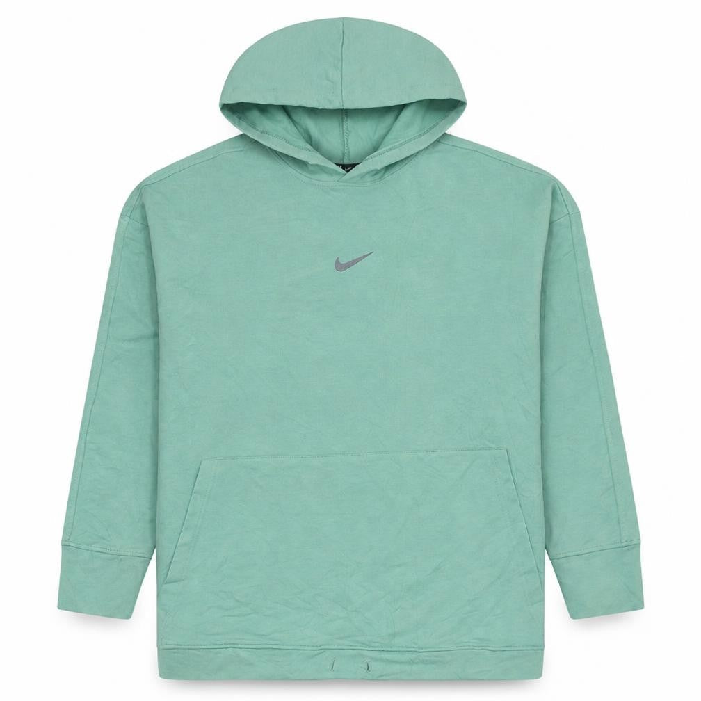 Nike Men Green Pullover Hoodie M Regular Fit Lightweight Sportswear