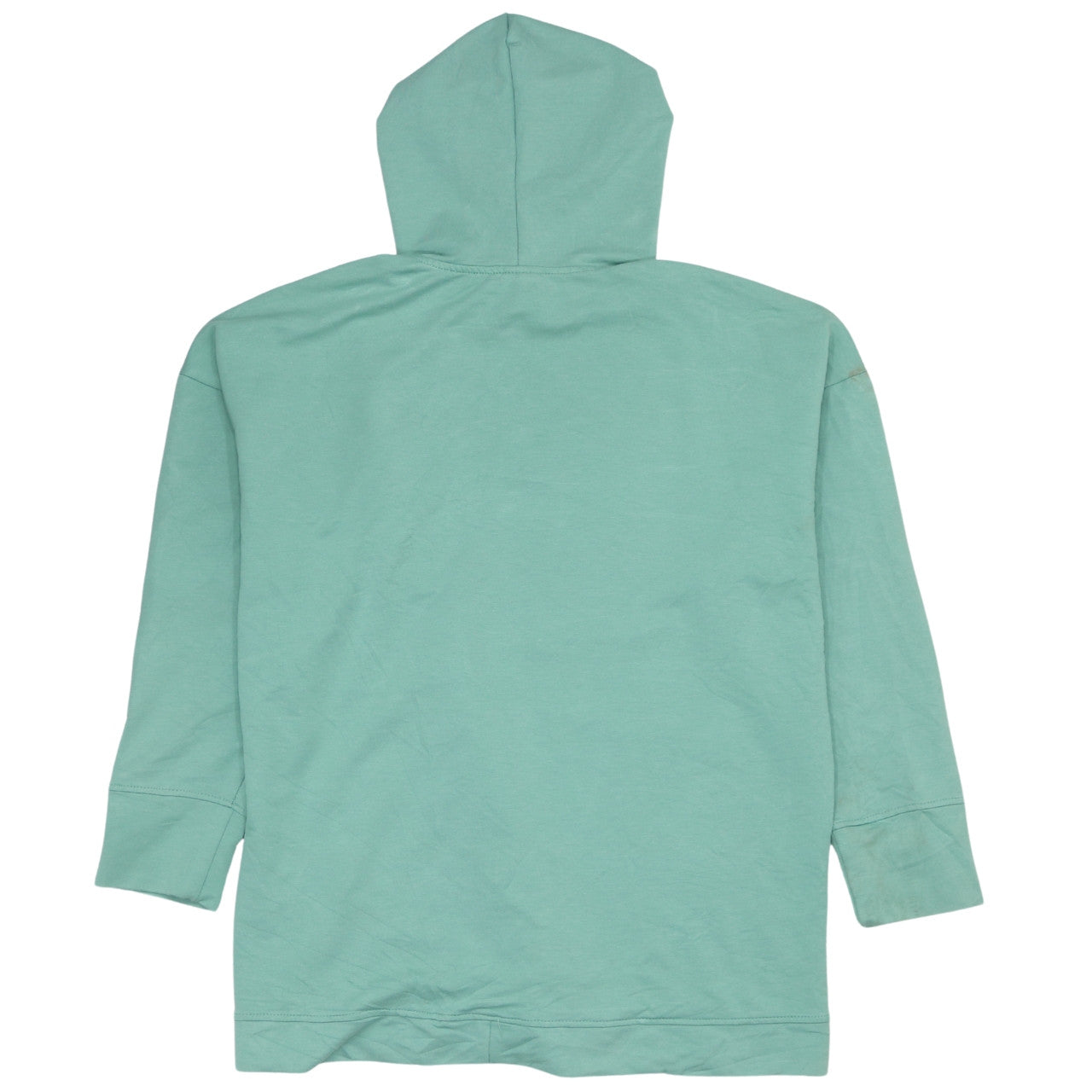 Nike Men Green Pullover Hoodie M Regular Fit Lightweight Sportswear