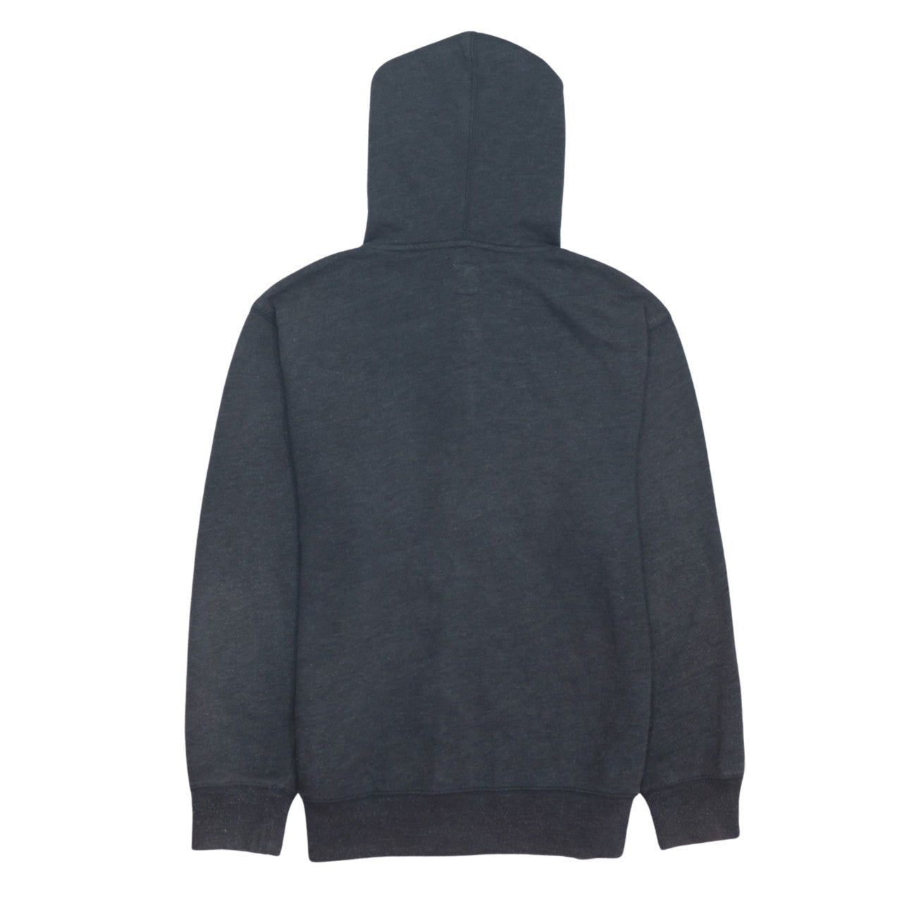 GAP Boys Grey Full Zip Hoodie Size 12 Years Fleece Cotton Logo Zip
