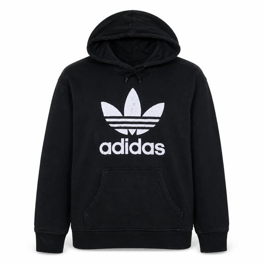 Adidas Women's Black Hoodie UK 12 Pullover Hooded Sweatshirt