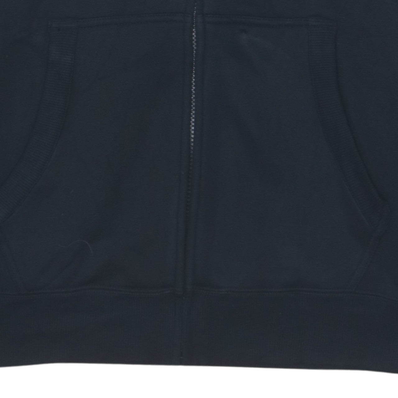Puma Men's Black Full Zip Hoodie XL Logo Fleece Sweatshirt