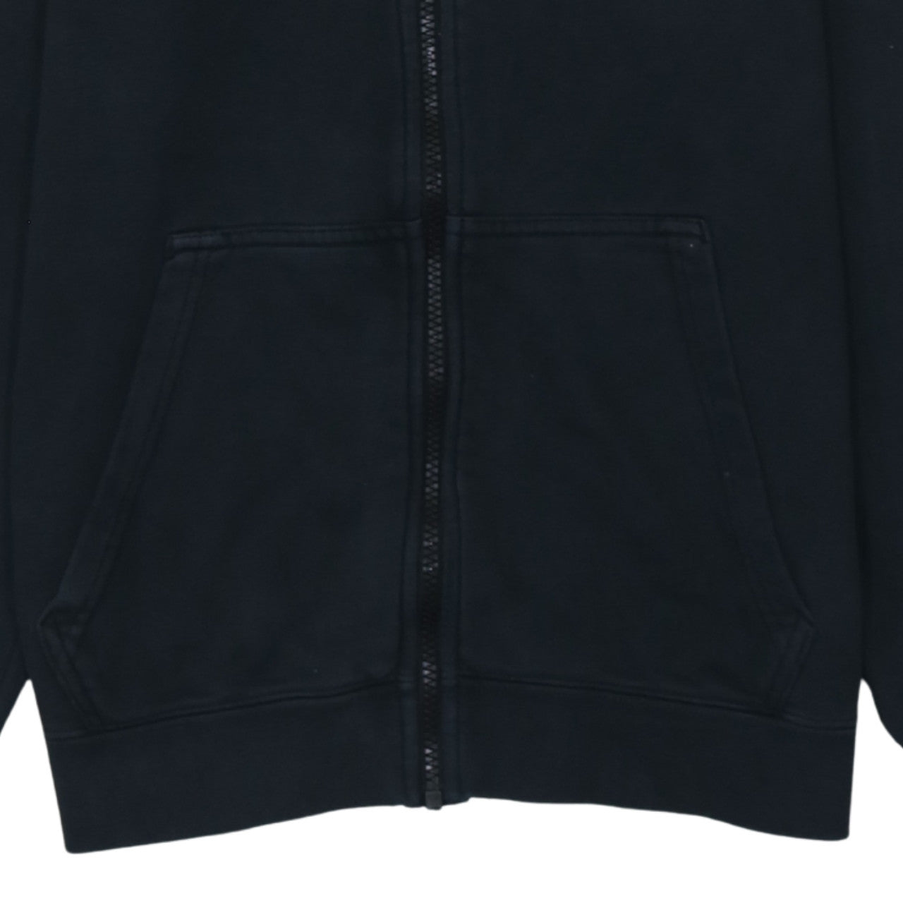 Nike Men's Black Full Zip Hoodie Sweatshirt Size S