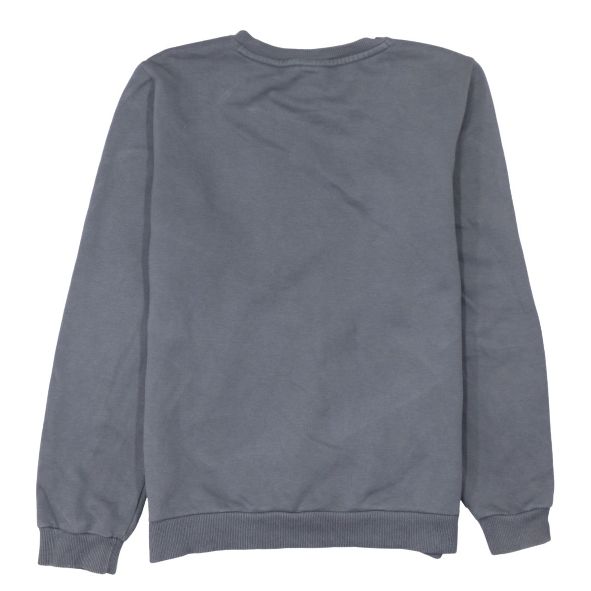 Puma Boys Grey Crew Neck Logo Sweatshirt 13-14 Years Cotton Blend