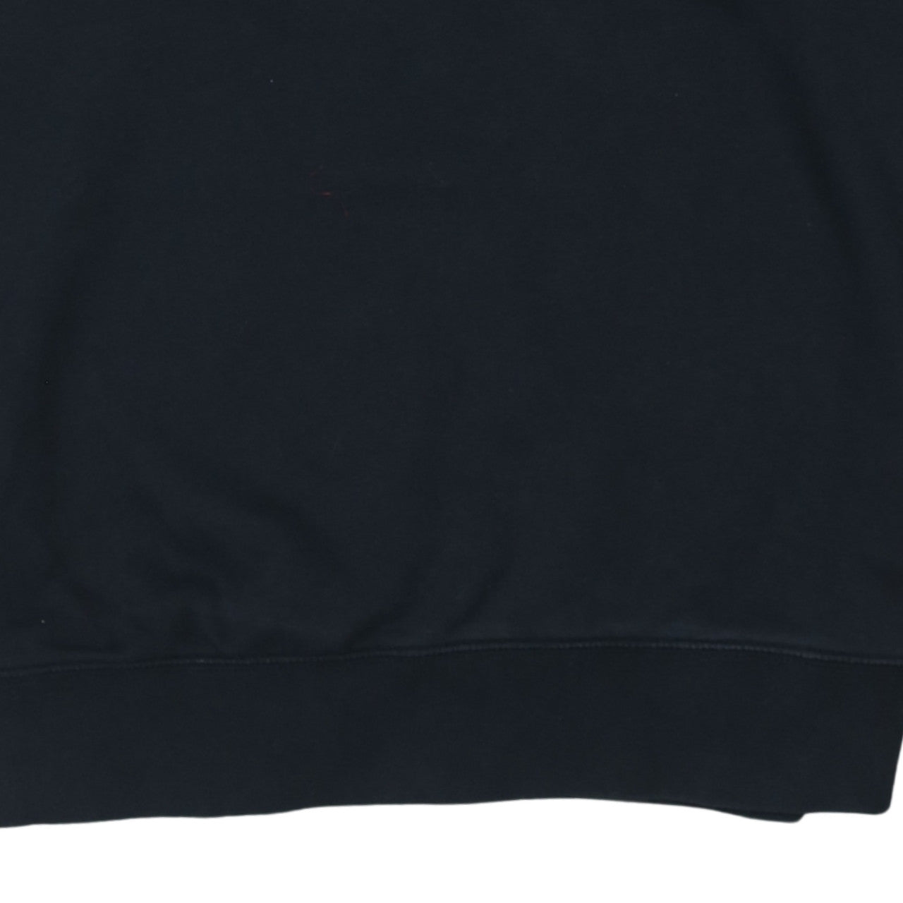 Nike Womens Black XS 1/4 Zip Logo Oversized Sweatshirt